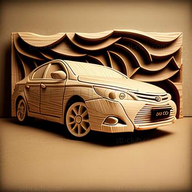 3D мадэль Toyota Avensis (STL)
